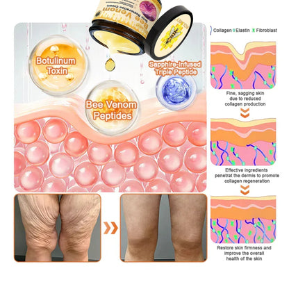 💎 Official Brand Premium Golden Edition丨Chammmer® Bee Venom Pro Wrinkle Repair Cream — Firming & Smoothing Care for All Skin Types